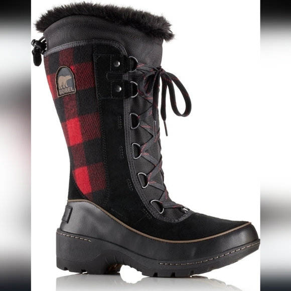 Sorel Women’s Tivoli III‎ High Black/Red Size 7